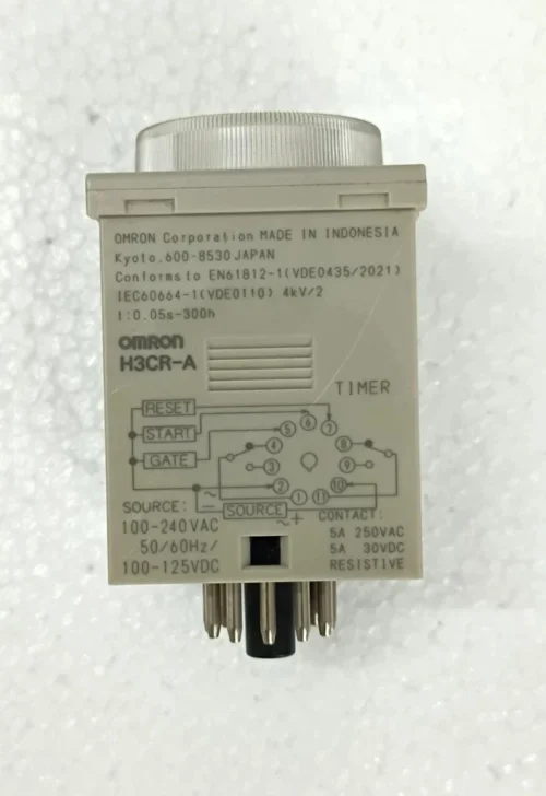 OMRON H3CR-A 0 TO 1.2 MIN TIMER 100-240 VAC 50/60Hz - Image 4