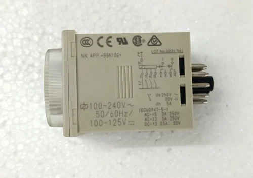OMRON H3CR-A 0 TO 1.2 MIN TIMER 100-240 VAC 50/60Hz - Image 3