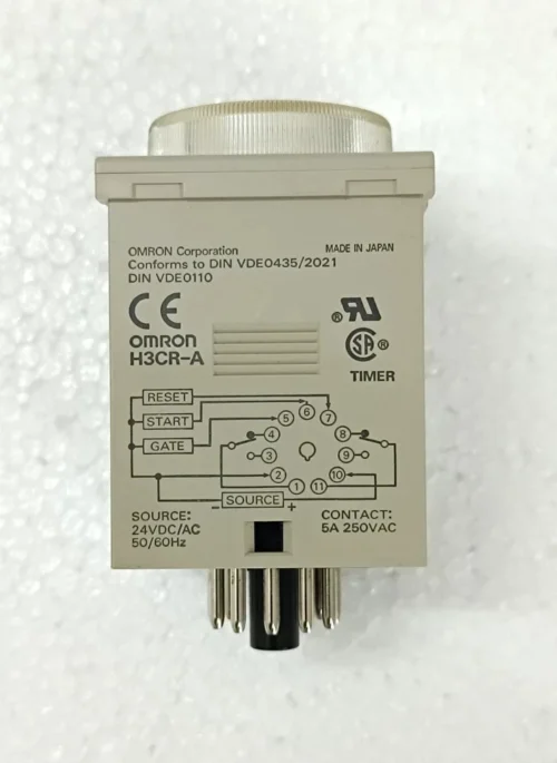 OMRON H3CR-A 0 TO 12 MIN TIMER 24V 50/60Hz - Image 3