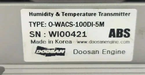 DOOSAN ENGINE | O-WACS-100DI-5M | HUMIDITY & TEMPERATURE TRANSMITTER & SENSOR - Image 16