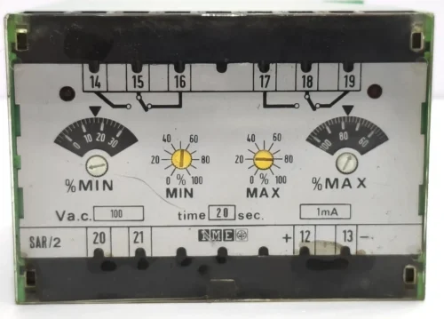 IME | SAR/2 | 100 VAC | TIME 20 SEC | 1MA | RELAY TRANSDUCER - Image 2