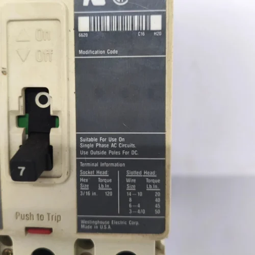 CUTLER-HAMMER | C HMCPS | HMCPS007COC | 7A | 3 POLES | MOTOR CIRCUIT PROTECTOR - Image 7