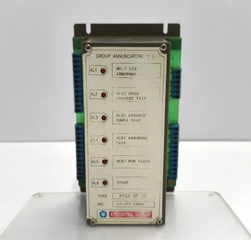 KT ELECTRIC KTGA-6P-4K GROUP ANNUNCIATOR (2) - Image 8