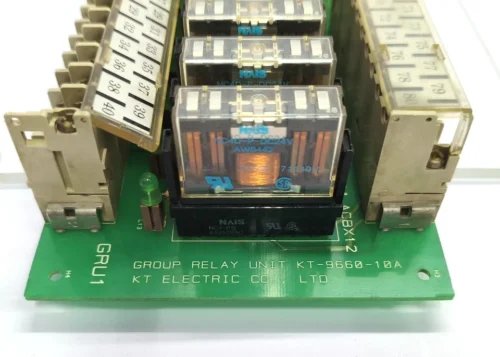 KT ELECTRIC KT-9660-10A GROUP RELAY UNIT - Image 9