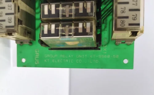 KT ELECTRIC KT-9660-50 GROUP RELAY UNIT - Image 12