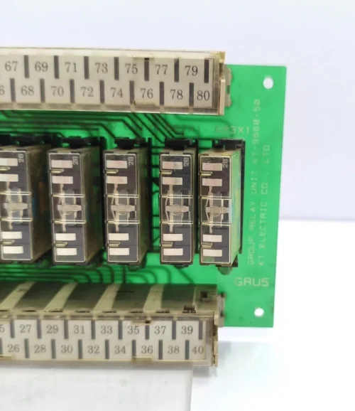KT ELECTRIC KT-9660-50 GROUP RELAY UNIT - Image 10