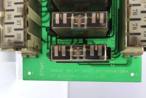 KT ELECTRIC KT-9660-20A GROUP RELAY UNIT - Image 8