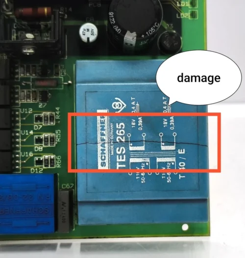 CHARMILLES CT8121650 PRINTED CIRCUIT BOARD PR9928 - Image 2