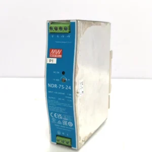 MEAN WELL NDR-75-24 POWER SUPPLY 100-240VAC 1.6A 50/60HZ 24V 3.2A