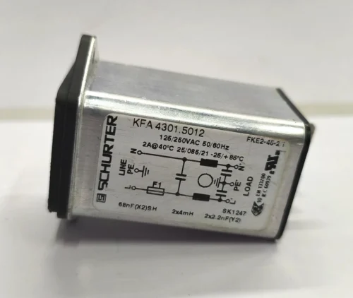 SCHURTER KFA 4301.5012 POWER ENTER MODULE FKE2-45-2/1 - Image 2