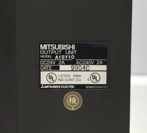 MITSUBISHI A1SY10 OUTPUT UNIT DC24V 2A AC240V 2A BD626A69IG52A - Image 12