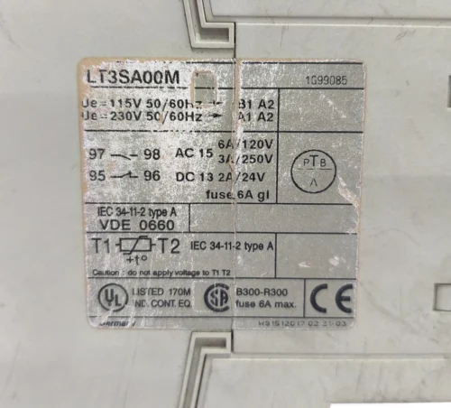 TELEMECANIQUE LT3SA00M PROTECTION RELAY L3TSA - Image 7
