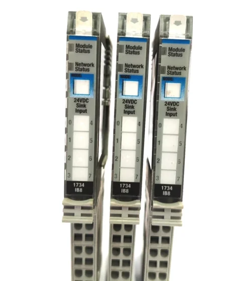 ALLEN-BRADLEY 1734-IB8 MODULE 1734-RTBS, 1734-MB LOT OF 3X - Image 14