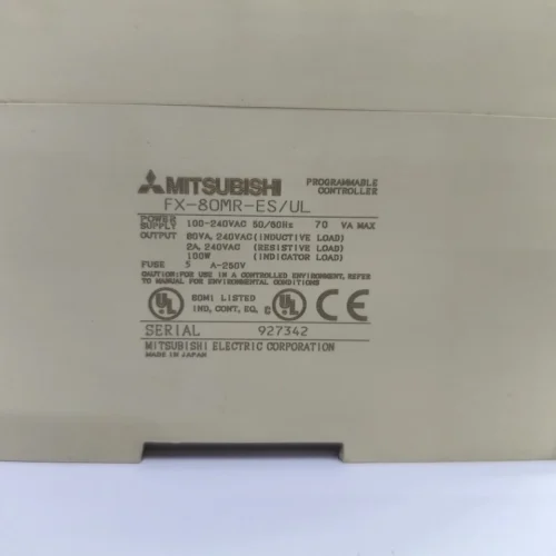 MITSUBISHI FX-80MR-ES/UL PROGRAMMABLE CONTROLLER FX-80MR - Image 8