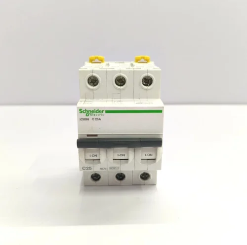 SCHNEIDER ELECTRIC IC60N C 25A MINIATURE CIRCUIT BREAKER 3POLE - Image 2