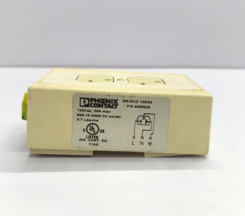 PHOENIX CONTACT EM-DUO 120/20 MODULE 5600525 - Image 5