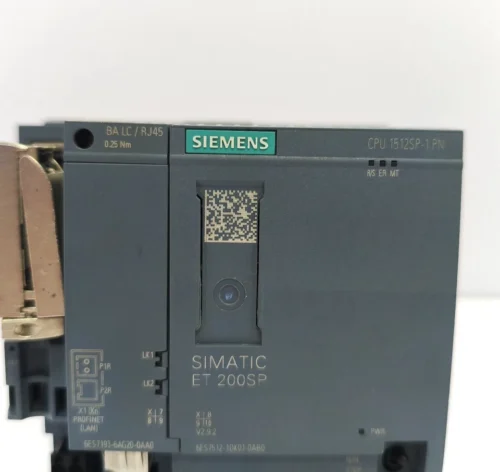 SIEMENS SIMATIC ET 200SP 6ES7193-6AG20-0AA0 CPU UNIT 6ES7512-1DK01-0AB0 - Image 2