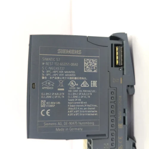 SIEMENS 6ES7132-6BD20-0BA0 6ES7132-6GD51-0BA0 MODULE 6ES7 193-6BP60-0DA0 LOT 2X - Image 2