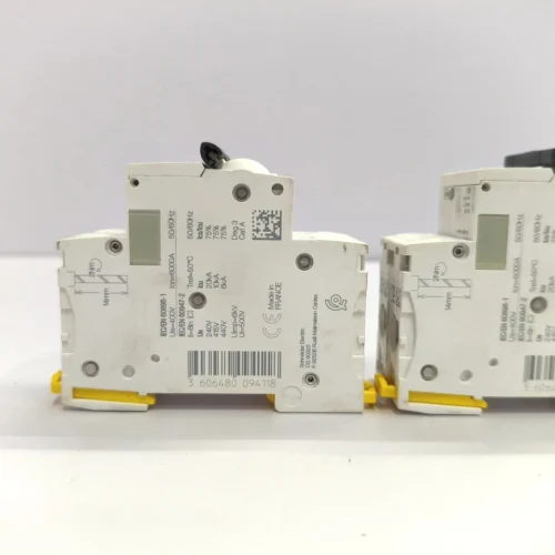 SCHNEIDER ELECTRIC IC60N C 6A MINIATURE CIRCUIT BREAKER LOT OF 3X - Image 11