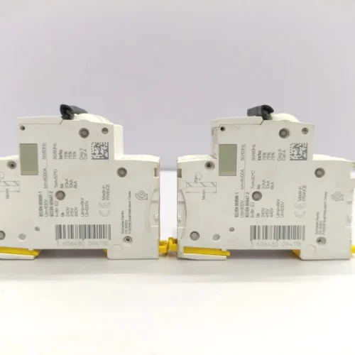 SCHNEIDER ELECTRIC IC60N C 6A MINIATURE CIRCUIT BREAKER LOT OF 3X - Image 10