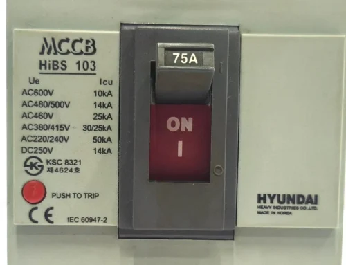 HYUNDAI HIBS 103 MOLDED CASE CIRCUIT BREAKER 75A 3POLE - Image 8