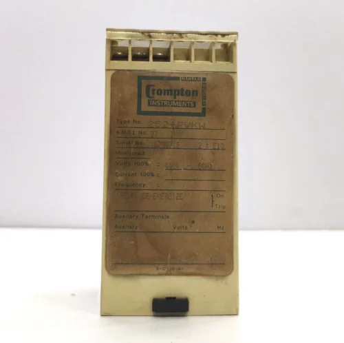 CROMPTON INSTRUMENT 252-PVKW TRANSDUCER RELAY - Image 5