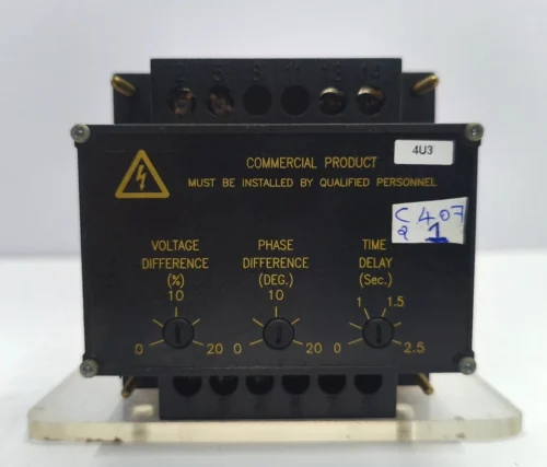 CROMPTON 244-14LG-SCBX-FQ SYNCHRO CHECK RELAY - Image 6