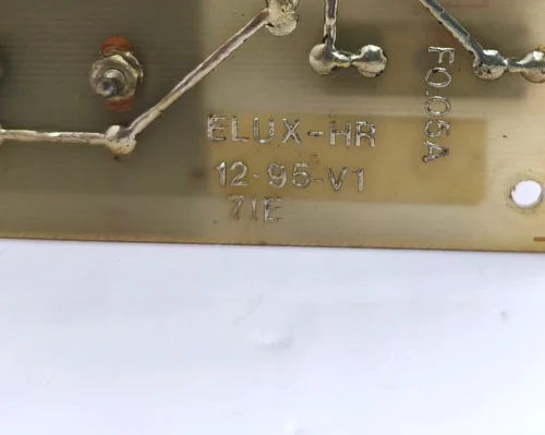 ELUX-HR PRINTED CIRCUIT BOARD 12-95-V1 71E - Image 7