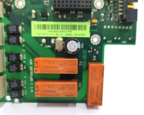 ABB RMIO-11C REV:D CONTROL BOARD 68789109 C 1/8 - Image 8