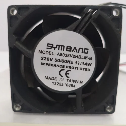 SYMBANG A8038V2HBLM-B FAN LOT OF 2X - Image 6