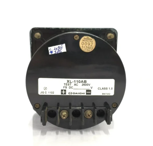 DAIICHI XL-110AB RPM METER AC2600V “MINOR CREAKED” - Image 6