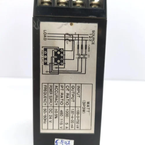 YOKOGAWA 2465 WATT (3P3W) POWER LINE TRANSDUCER - Image 8