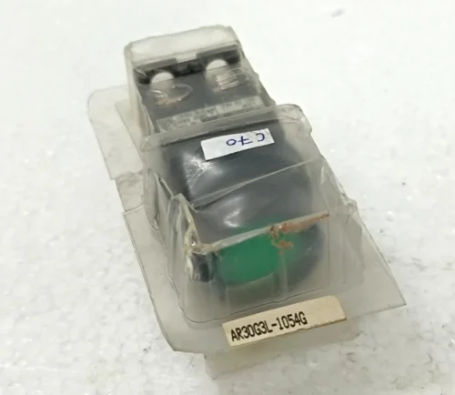 FUJI ELECTRIC AR30G3L LAMP 30V 1W MAX PUSH BUTTON SWITCH CAP COLOR GREEN - Image 2