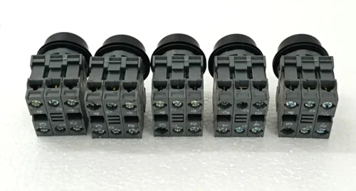ABB 1YHB00000000843 MCB-01 PUSH BUTTON CAP COLOR RED 5X LOT - Image 7