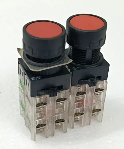 KACON K22/25/30 250VAC 6A CAP COLOR RED 2X LOT - Image 6