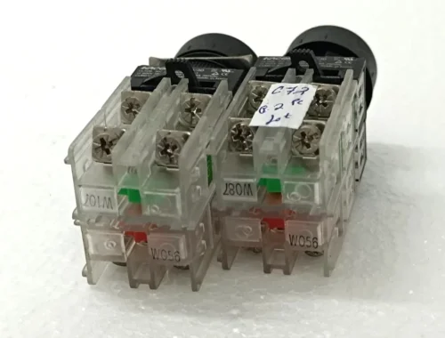 KACON K22/25/30 250VAC 6A CAP COLOR RED 2X LOT - Image 5