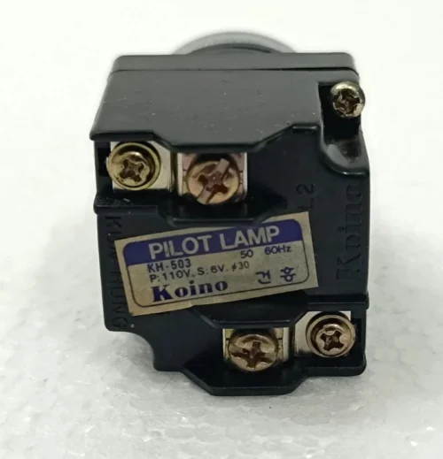 KOINO KH-503 P.110V S. 6V PILOT LAMP CAP COLOR RED - Image 3