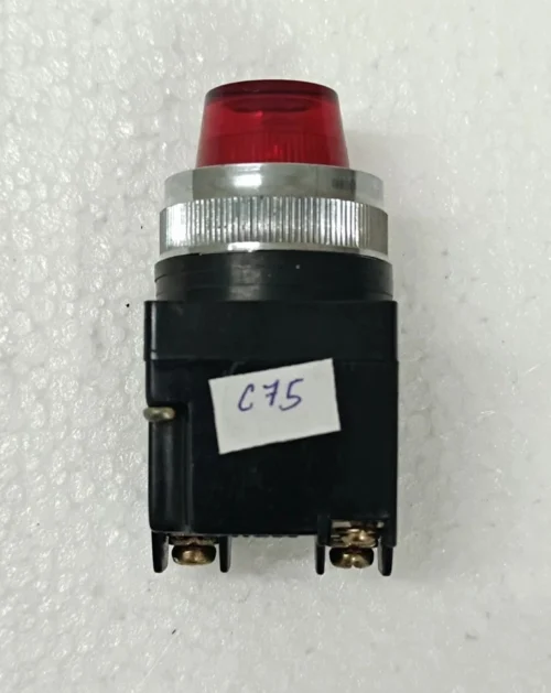 KOINO KH-503 P.110V S. 6V PILOT LAMP CAP COLOR RED - Image 2