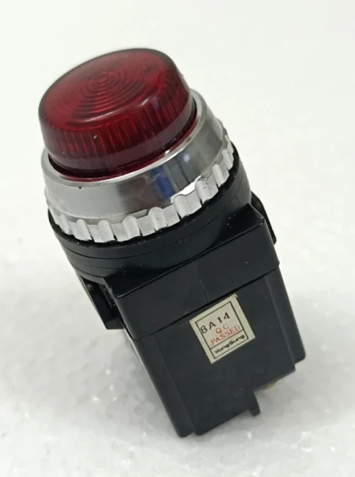 YONGSUNG ELECTRIC YSPL3-T22A P.V 200/220V 50/60HZ LAMP 6.3V 1W CAP COLOR RED - Image 2