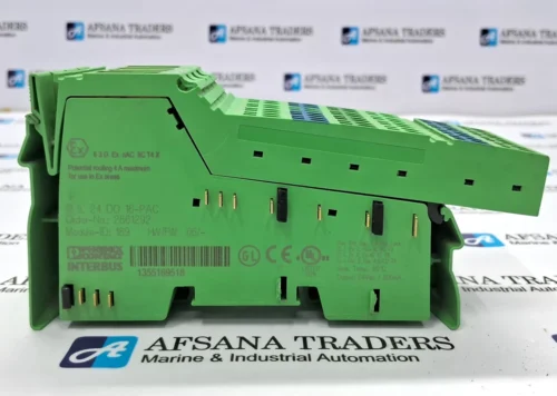 PHOENIX CONTACT IB IL 24 DO 16-PAC DIGITAL OUTPUT MODULE 2861292 “SIDE BROKEN" - Image 3