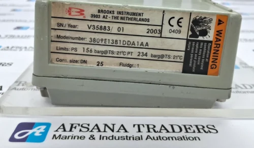 BROOKS 3809E13B1DDA1AA MT3809 SERIES METAL TUBE VARIABLE AREA FLOWMETER FIT-1A - Image 7