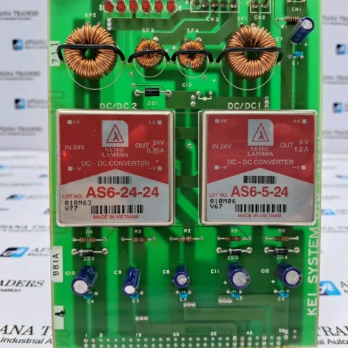 KEI SYSTEM BTB-PWI/0I PRINTED CIRCUIT BOARD - Image 7