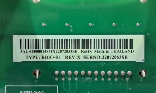 ABB RBCU E-CLIPSE BYPASS CONTROL UNIT E316774 RBIO-01 REV.K - Image 11
