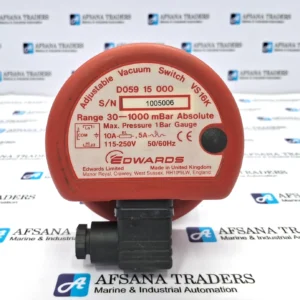 EDWARDS D059 15 000 ADJUSTABLE VACUUM SWITCH VS16K 30-1000 MBAR