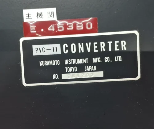 KURAMOTO PVC-11 CONVERTER MODULE - Image 7