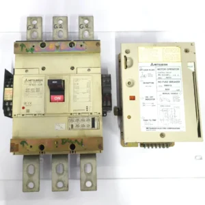 MITSUBISHI NF800-SEW DSN800-CS NO-FUSE BREAKER WITH MOTOR OPERATOR CONTROL