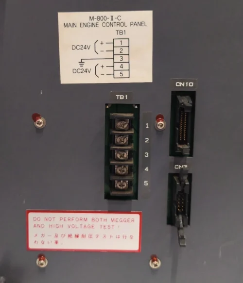 NABCO M-800-II MAIN ENGINE CONTROL SYSTEM M-800-II-C MAIN ENGINE CONTROL PANEL - Image 22