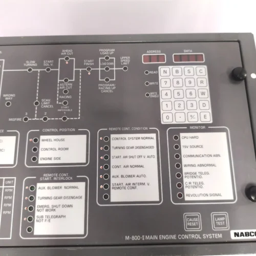 NABCO M-800-II MAIN ENGINE CONTROL SYSTEM M-800-II-C MAIN ENGINE CONTROL PANEL - Image 8