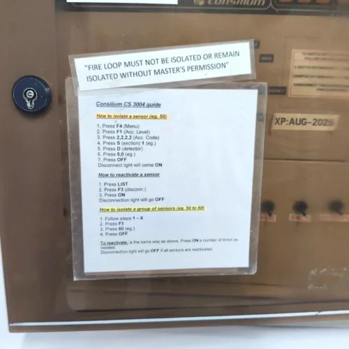 CONSILIUM CS 3004 FIRE AND GAS ALARM SYSTEM – SALWICO SG-6296 - Image 11
