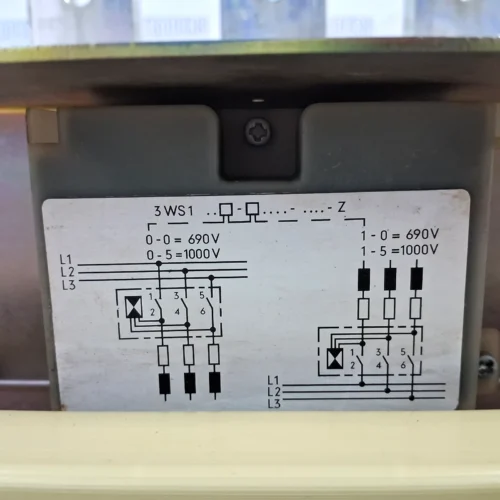SIEMENS 3WS1 FIXED MOUNTED CIRCUIT BREAKER 3WS1330-0WA58-3JA2-Z 1250A 3POLE - Image 12